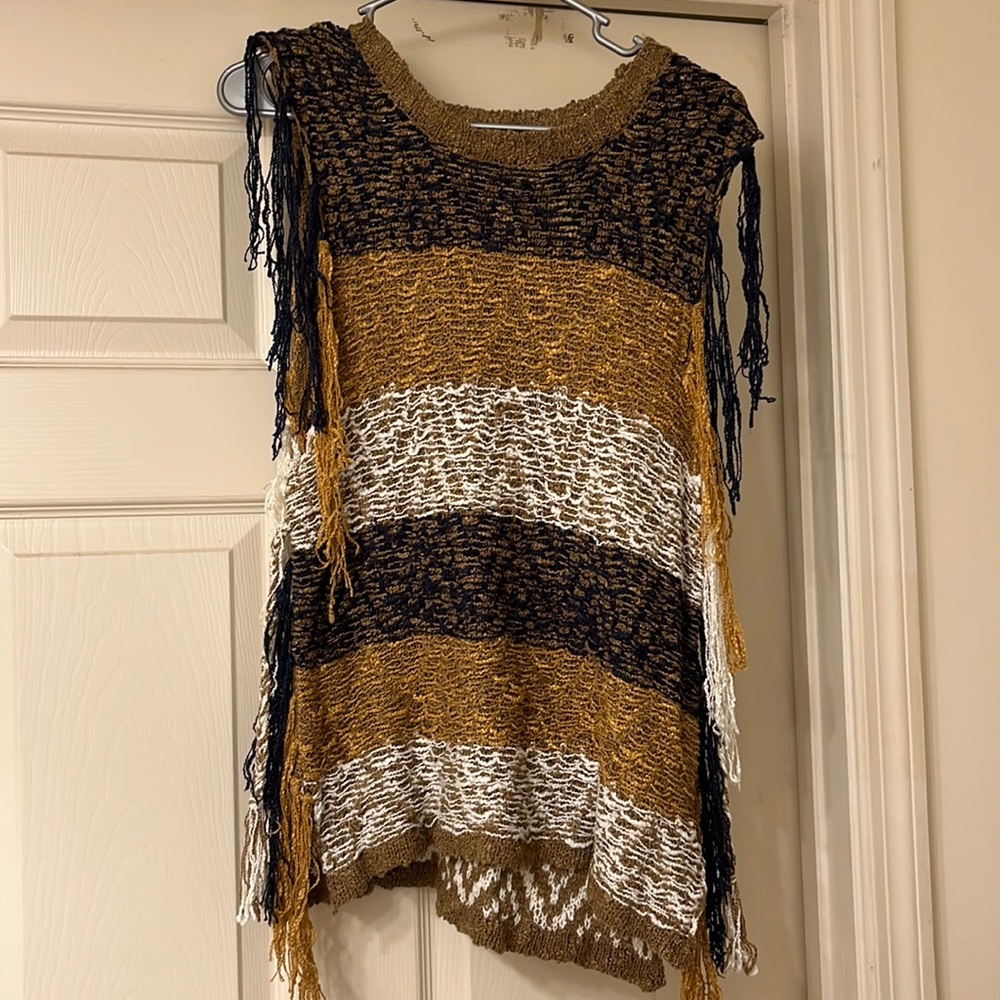 Miss Me Vintage Short Sleeve Sweater
